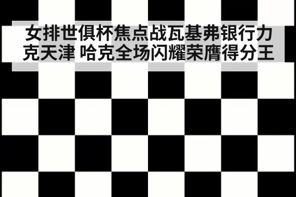女排世俱杯焦点战瓦基弗银行力克天津 哈克全场闪耀荣膺得分王